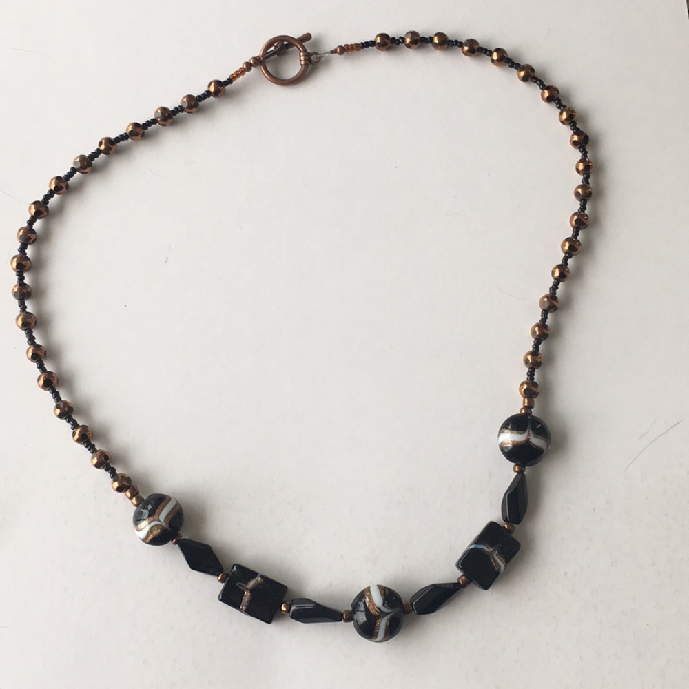 Beaded Statement Necklace. Never Worn - image 1